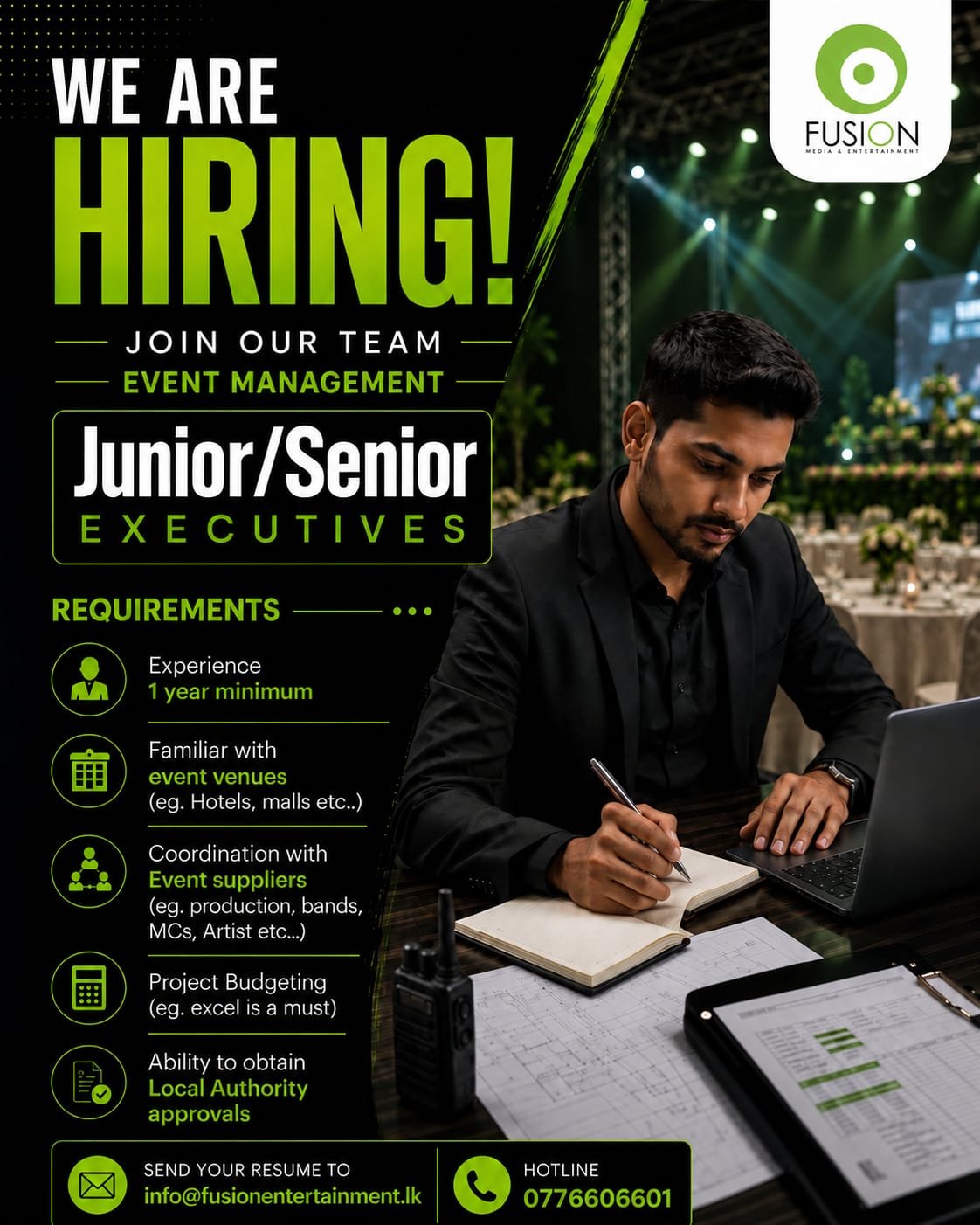 Event Management Senior Executives
