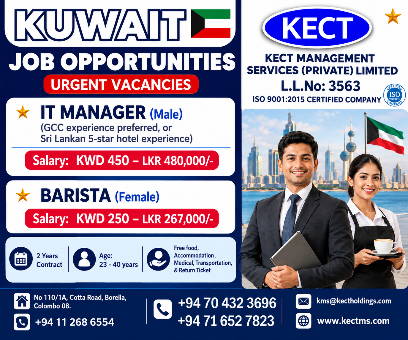 IT MANAGER (Male)